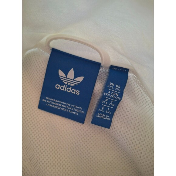 Adidas Equipment ADV/91-17 Black White Bold Track Top Zip Front Jacket Sz. 2XL - Picture 7 of 7